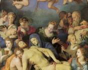 基督被解下十字架 - 阿尼奥洛·布伦齐诺